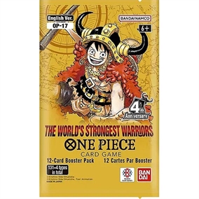 The World's Strongest Warriors - OP17 - Booster Pack - One Piece Card Game